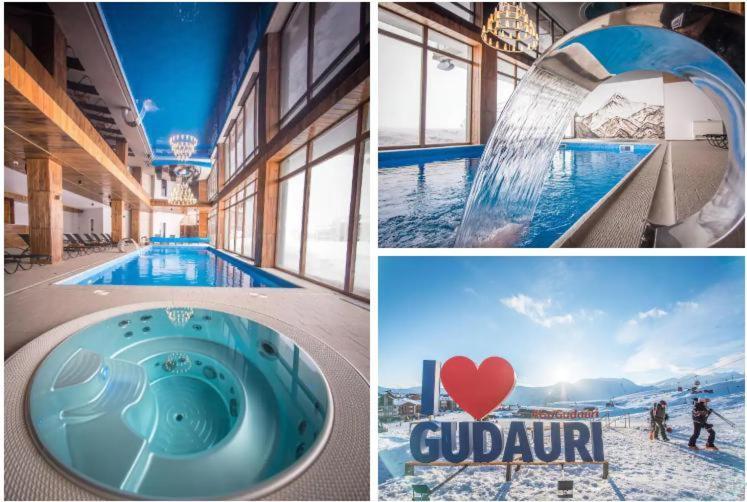 Apartmán Crystal Deluxe, Four Seasons F2, New Gudauri Exteriér fotografie