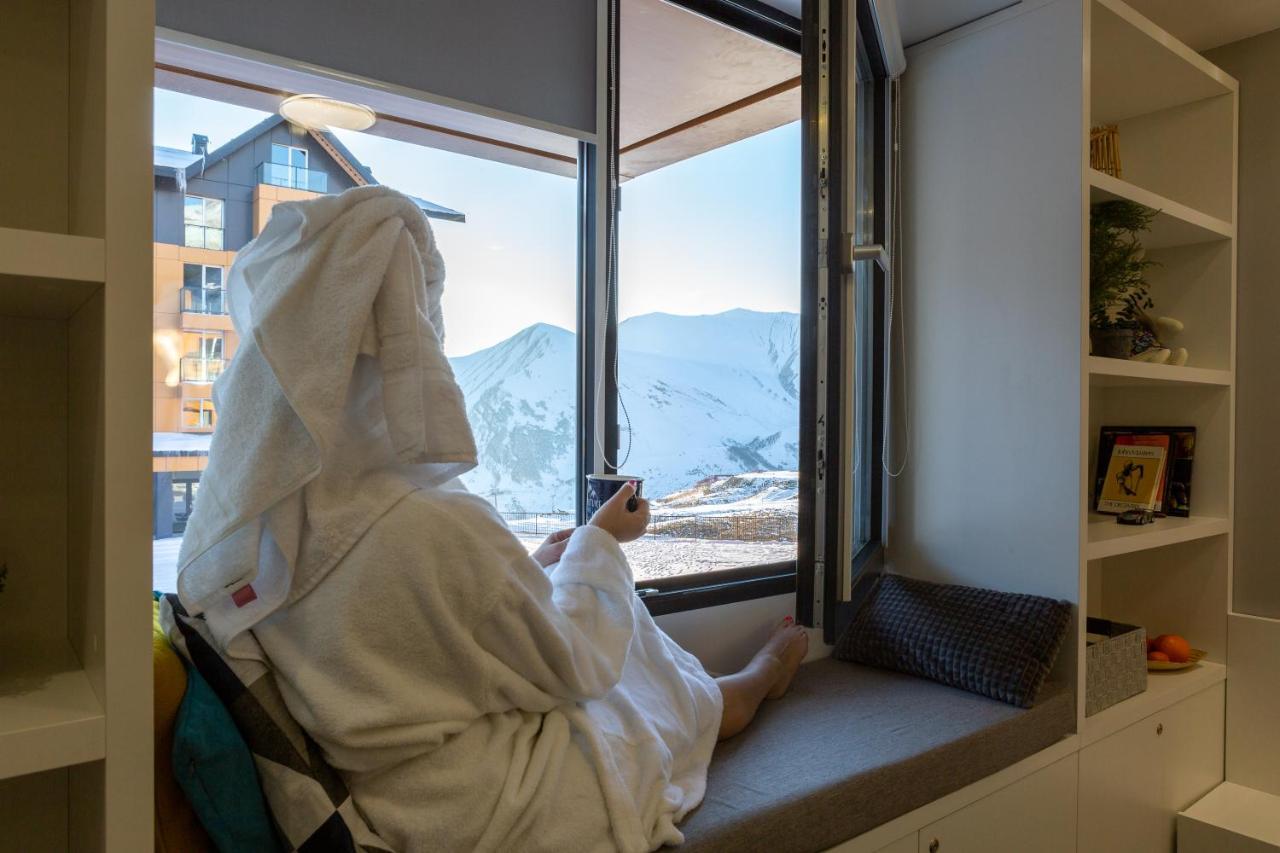 Apartmán Crystal Deluxe, Four Seasons F2, New Gudauri Exteriér fotografie